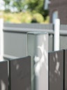 Vorschaubild TraumGarten Squadra Alu-Sichtschutz 1800 x 1800 mm