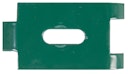 Vorschaubild Alberts® Befestigungslasche für Doppelstab-Gittermatten, feuerverzinkt, grün RAL 6005 673406
