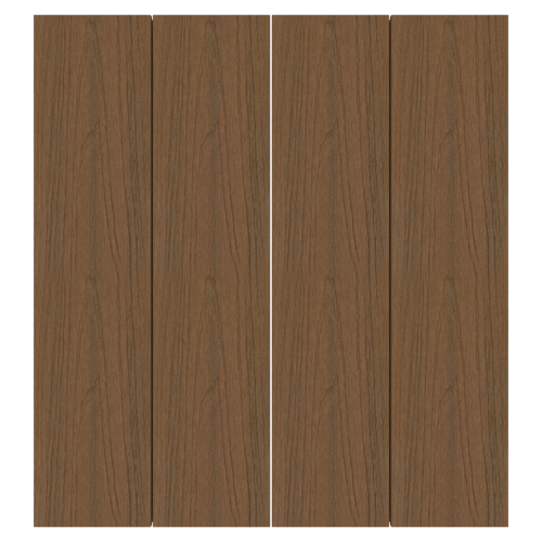 NewTechWood Deluxe WPC-Terrassendiele Hohlkammer Teak  23 x 138 mm