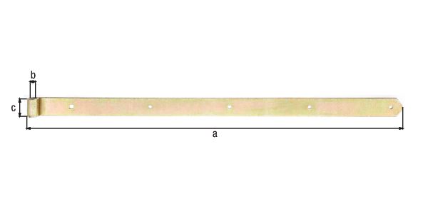 Alberts® Ladenband 400x45 mm ⌀16 mm feuervz.
