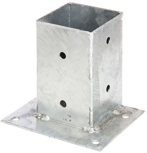 Alberts® Aufschraubhülse für Geraden 150mm für verschiedene Pfostenstärken