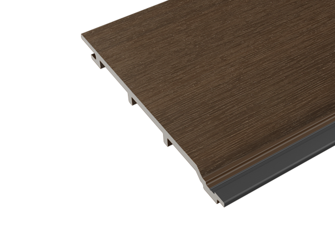 HANDMUSTER Fiberdeck Fassadenprofil WEO Essential Ipè