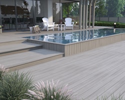 NewTechWood Deluxe WPC-Terrassendiele Hohlkammer Antique  23 x 138 mm
