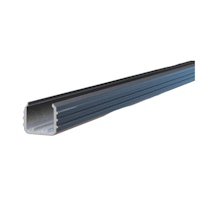 T&J ELEGANT-Serie Adapterschiene, 1820 x 18 x 20 mm, Anthrazit, zur Montage in ALU-ECOSTECK-Pfosten