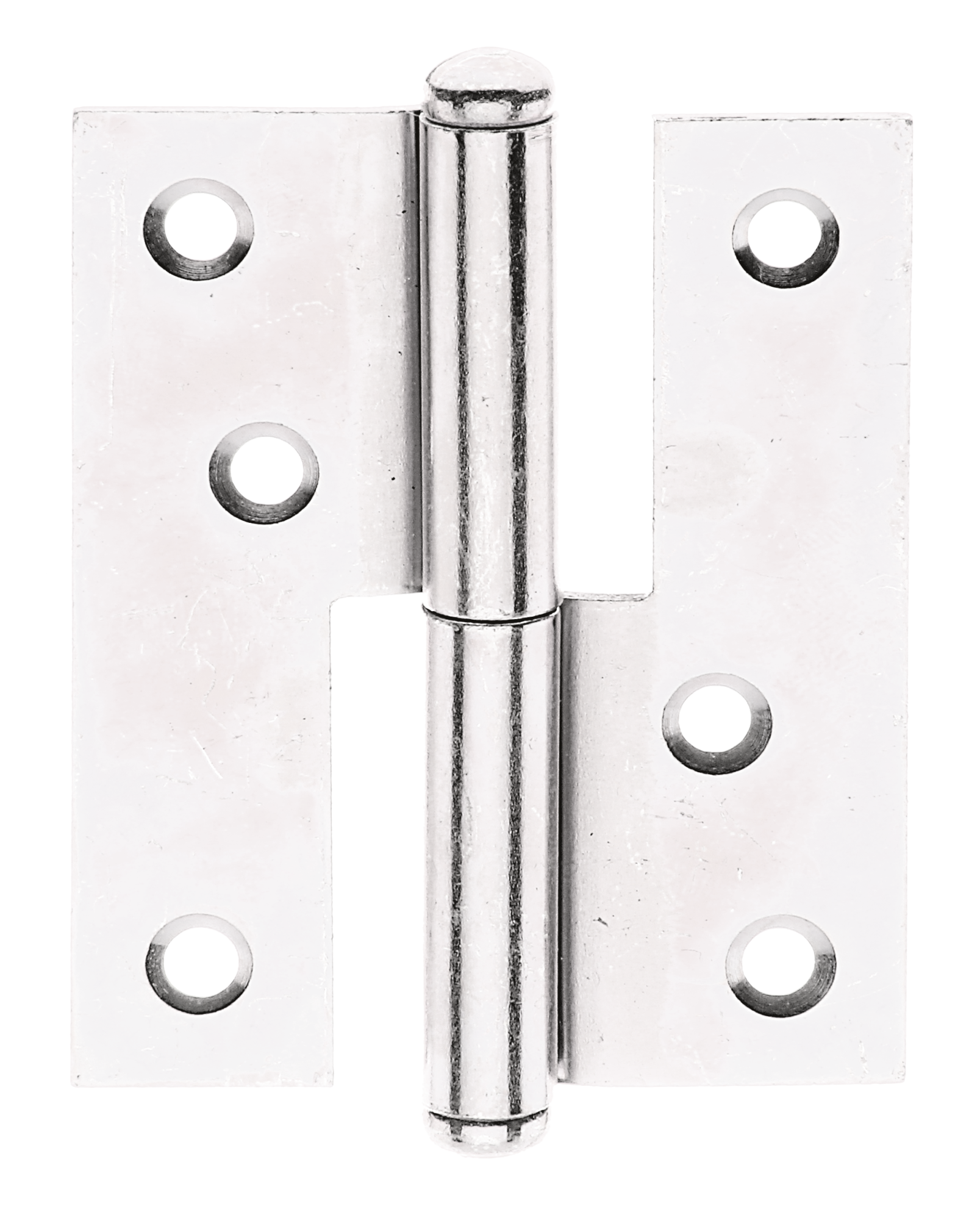Aushebescharnier sendzimirverzinkt. 80x65x1,2 mm links