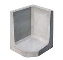 Vorschaubild Diephaus L-Stein - ECKE GRAU 60/40/40/7 CM