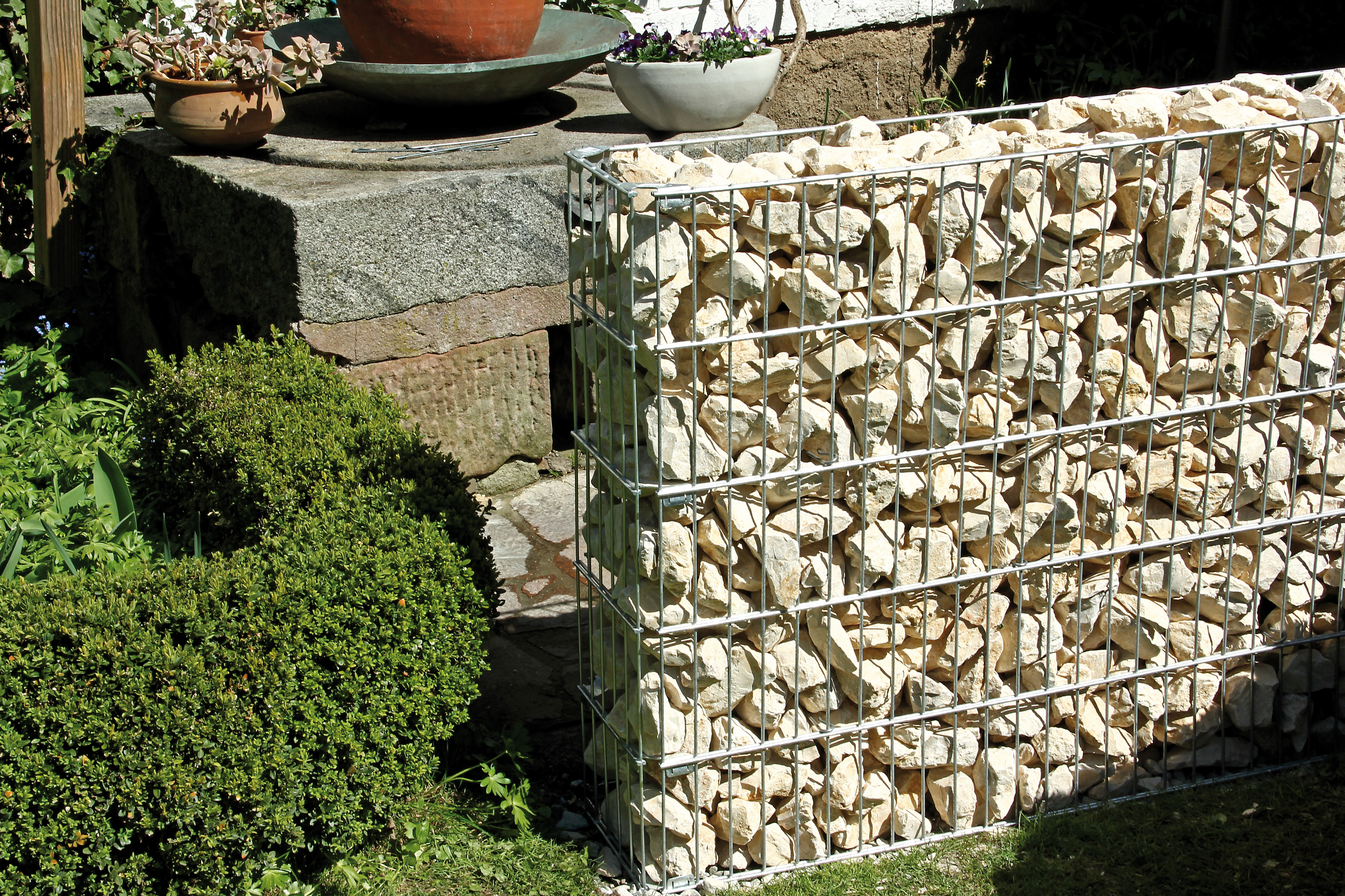 Alberts® Cluster Gabione Anbau-Set 1800 mm