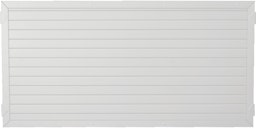 T&J LIGHTLINE Kunststoff Zaunelement 1800 x 900 mm, weiß T&J LIGHTLINE Kunststoff Zaunelement 1800 x 900 mm, weißZubehörbild