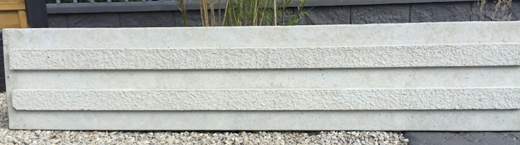ORIGI WALLS Beton Sichtschutz Natural verstärkte Platte 395 x 2000 mm