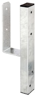 Alberts® U-Pfostenträger für L- Randsteine für Vierkantholzpfosten 91x91mm Höhe: 230mm