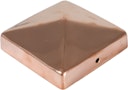 Vorschaubild T&J Pfostenabdeckung Metall Pyramidenform