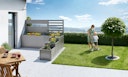 Vorschaubild Biohort Pflanzkasten-System DaVinci Version 2 - Terrassenabgrenzung mit Sichtschutz