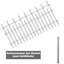 Vorschaubild Alberts® Zaun Grundset Madrid zum Aufschrauben