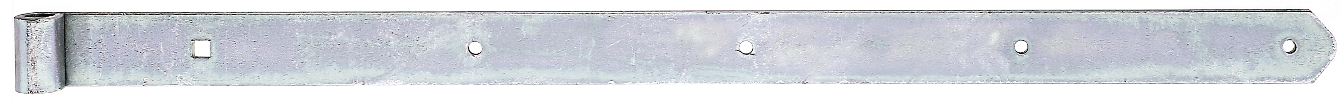 Alberts® Ladenband, gerade, Abschluss abgerundet, galvanisch verzinkt dickschichtpassiviert., LxB 700x40 mm, Rolle ⌀13 mm 314002