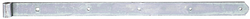 Alberts® Ladenband, gerade, Abschluss abgerundet, galvanisch verzinkt dickschichtpassiviert., LxB 700x40 mm, Rolle ⌀13 mm 314002