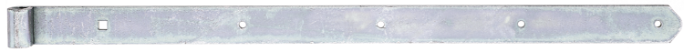 Alberts® Ladenband, gerade, Abschluss abgerundet, galvanisch verzinkt dickschichtpassiviert., LxB 700x40 mm, Rolle ⌀13 mm 314002
