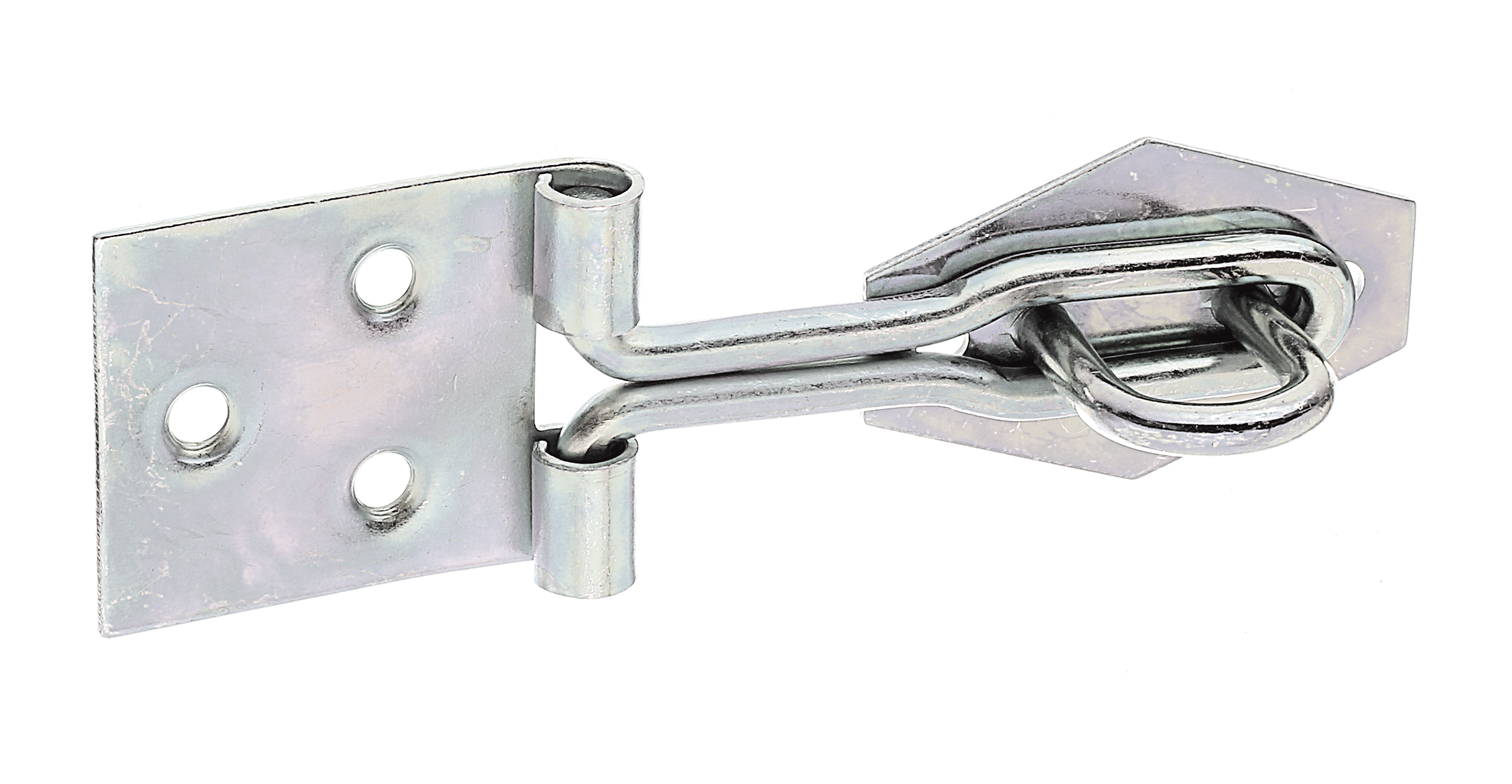 Alberts® Überfalle m.Schlaufe aus gerolltem Draht,m.Öse galvanisch verzinkt dickschichtpassiviert.,LxB 93,5x31,5 mm 348212