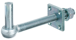 Alberts® Kloben zum Durchschrauben ⌀16 mm ohne Stütze gelbvz.