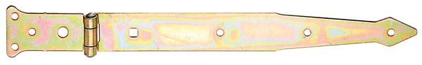 Alberts® Werfgehänge Scharnier 48x77 Band 302x35 mm gelbvz.