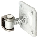 Vorschaubild Alberts® Torband m.Platte,z.Aufschrauben,verstellb.um20mm,z.Anschweißen,Gew.M20