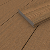 NewTechWood Deluxe Vintage WPC-Terrassendiele Massiv Teak  23 x 138 mm