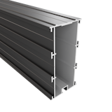 Cobra Fastener StructurAL Alu 120x60mm L-400cm RAL9005 Zubehörbild