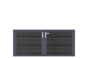 Vorschaubild dz VIDUAL Swing Doppeltor Comp-Co 280 x 20 mm Steckprofil symmetrisch
