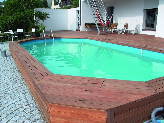 FelixWood®  Terrassendiele Afrikulu Glatt/Glatt 25 x 145 mm