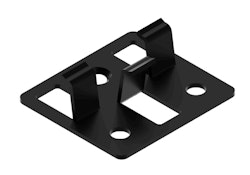 OSMO Befestigungsclip Neo-Deck 21 mm, schwarz (25 Stück)