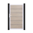 Vorschaubild GroJa BasicLine Premium Einzeltor Rahmen Aluminium EV1 1000 x 1800 mm