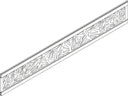 Vorschaubild OSMO ALU Dekor Triangel 19x277, 184cm Alu Anthrazit