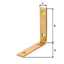 Vorschaubild Alberts® Balkenwinkel 100x100x20 mm