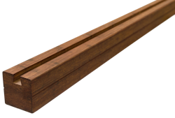 T&J ELEGANT-Serie BAMBUS Anfangspfosten  70 x 70 x 2500 mm, CoBAM® vorgeölt