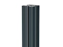 Vorschaubild dz Alu Stecksystem Pfosten Anfang/Ende VIDUAL line- 2400 mm Anthrazitgrau RAL 7016