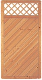 T&J CLASSICO Sichtschutzzaun Rankgitter Douglasie 900 x 1800 mmZubehörbild
