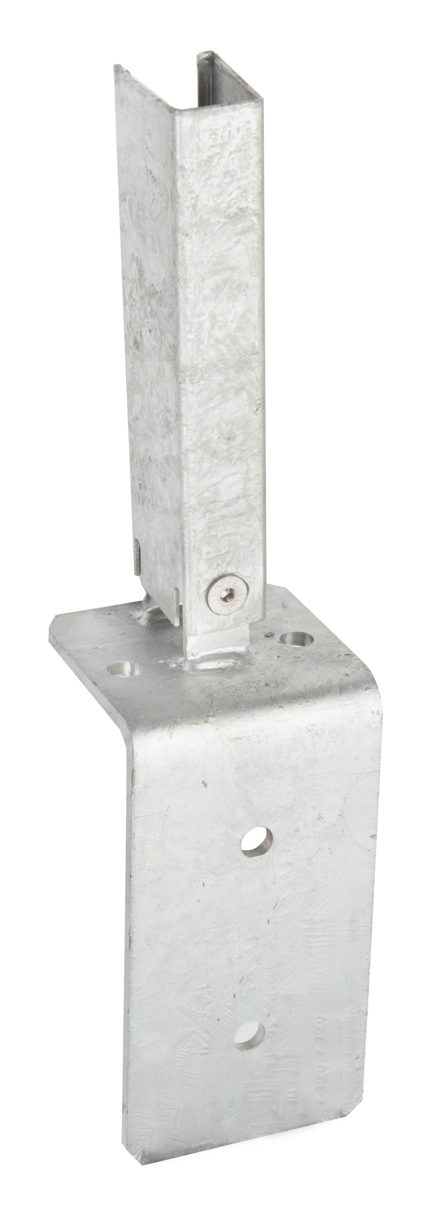 dz Winkel-Fußplatte - Universal Gefälle 60x40 - ZINK