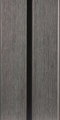 HANDMUSTER Fiberdeck Fassadenprofil WEO 60 Dark Gray