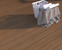 Vorschaubild NewTechWood Deluxe WPC-Terrassendiele Hohlkammer Teak  23 x 138 mm