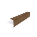 Vorschaubild Handmuster-NewTechWood Alu-Coex Endprofil CA37 TK