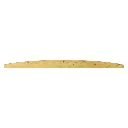 T&J TRELLEBORG Steckzaunsystem Bogenbrett 180 x 12/6 x 2,8 cm