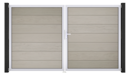 GroJa Solid Grande Tor 2-flügelig 3000 x 1800 mm, Alu-Rahmen EV1 GroJa Solid Grande Tor 2-flügelig 3000 x 1800 mm, Alu-Rahmen EV1Zubehörbild