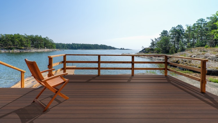 aMbooo Terrassendielen Bambus Ipe-Style SET Ipe