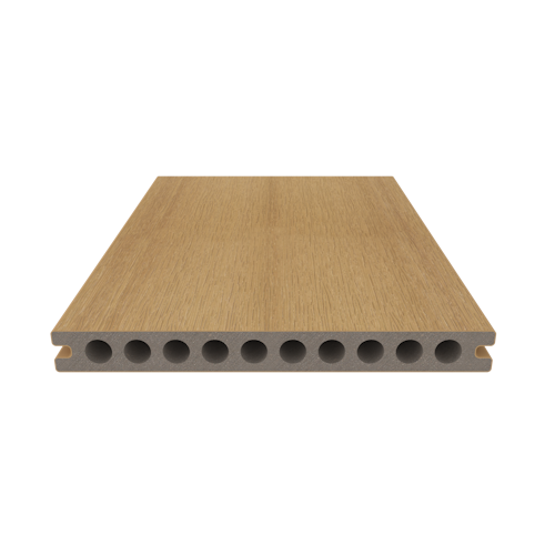 NewTechWood Gigante WPC-Terrassendiele Hohlkammer Red Cedar  23 x 210 mm