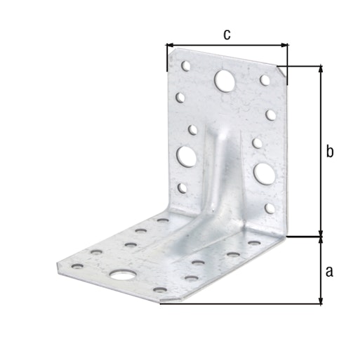 Winkelverbinder SL vz. 90x90x65x2,5mm GP (12 St.)