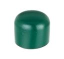 Vorschaubild Alberts® Pfostenkappe für runde Metallpfosten, Kst., schwarz, für Pfosten ⌀60 mm, VE1St. 654665