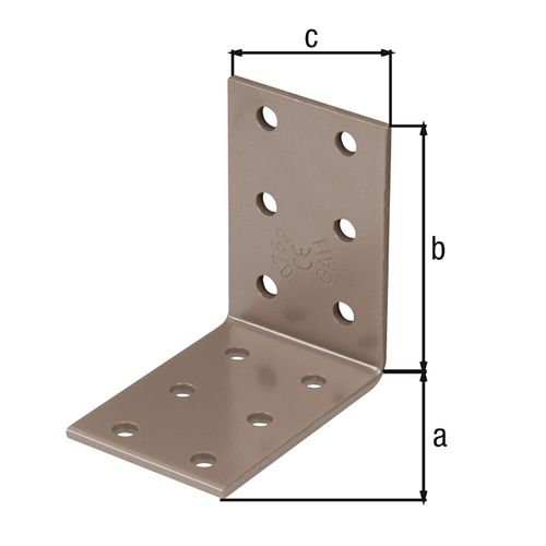 Alberts DURAVIS® Lochplattenwinkel 60x60x40mm