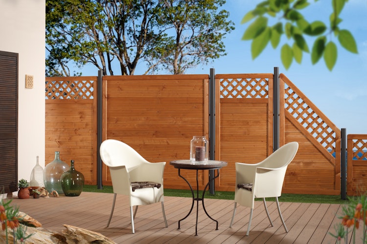 TraumGarten Arzago 179x179 cm mit Rankgitter
