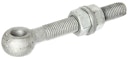 Vorschaubild Alberts® Augenschraube,fvz.,Gew.M20,Abstand Anfang Gewindest.-Mitte Augenschr.150mm,m.Zub 