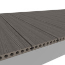 Vorschaubild NewTechWood Deluxe WPC-Terrassendiele Hohlkammer Silver Gray  23 x 138 mm