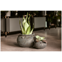Vorschaubild Vosteen Design Blumentopf / Pflanzgefäß Terrakotta schwarz ø 40 cm x H 27 cm